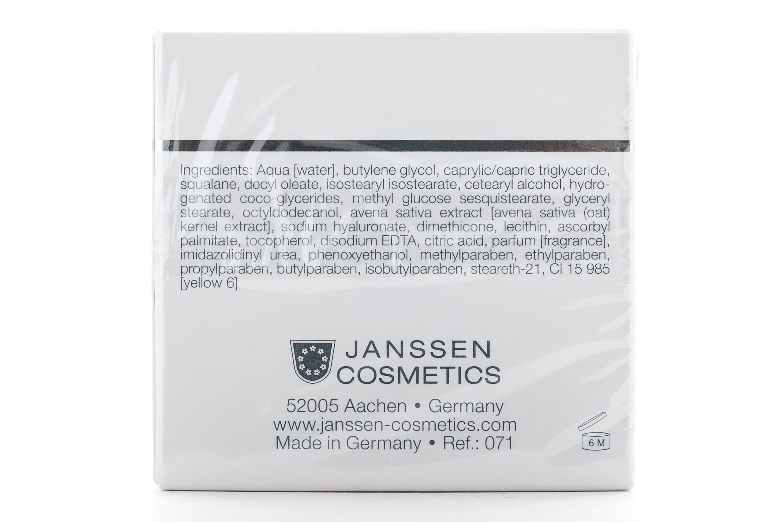 Янсен Косметикс Укрепляющий крем для шеи и декольте 50 мл (Janssen Cosmetics, Demanding skin) Янсен Косметикс Укрепляющий крем для шеи и декольте 50 мл (Janssen Cosmetics, Demanding skin) фото 3