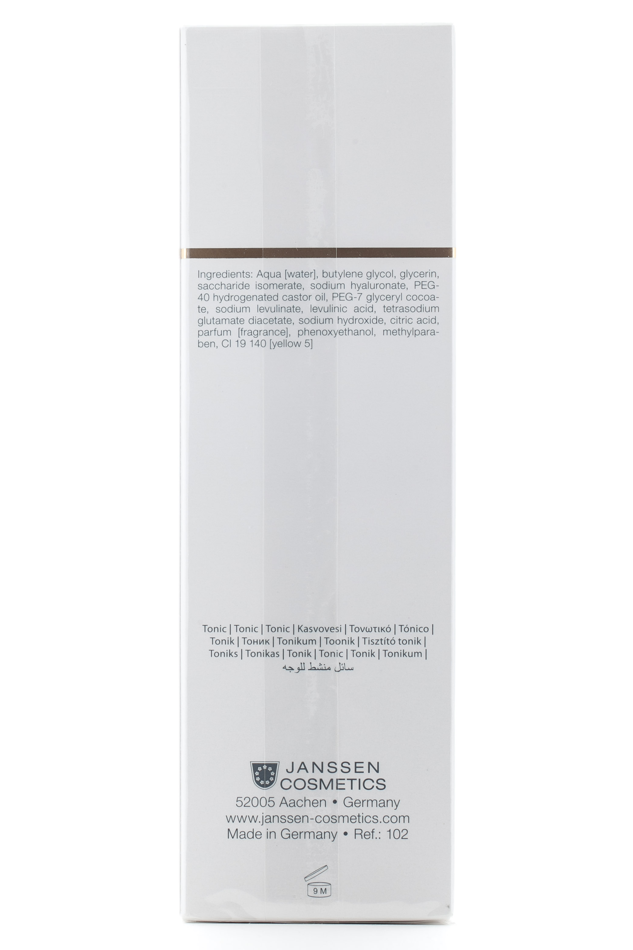 Янсен Косметикс Регенерирующий тоник без содержания спирта 200 мл (Janssen Cosmetics, Skin regeneration) фото 1