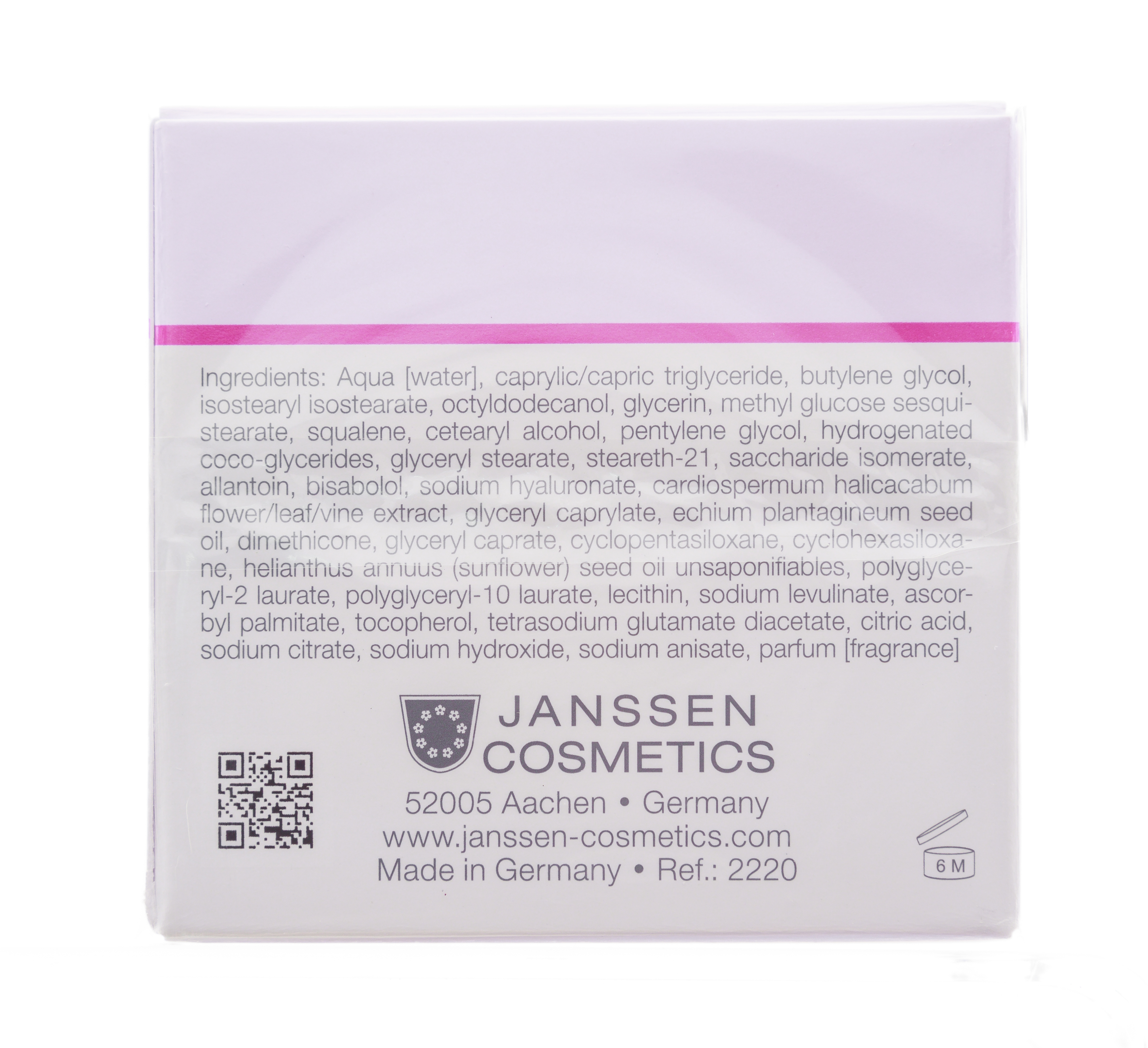 Янсен Косметикс Успокаивающий крем 50 мл (Janssen Cosmetics, Sensitive skin) Янсен Косметикс Успокаивающий крем 50 мл (Janssen Cosmetics, Sensitive skin) фото 2
