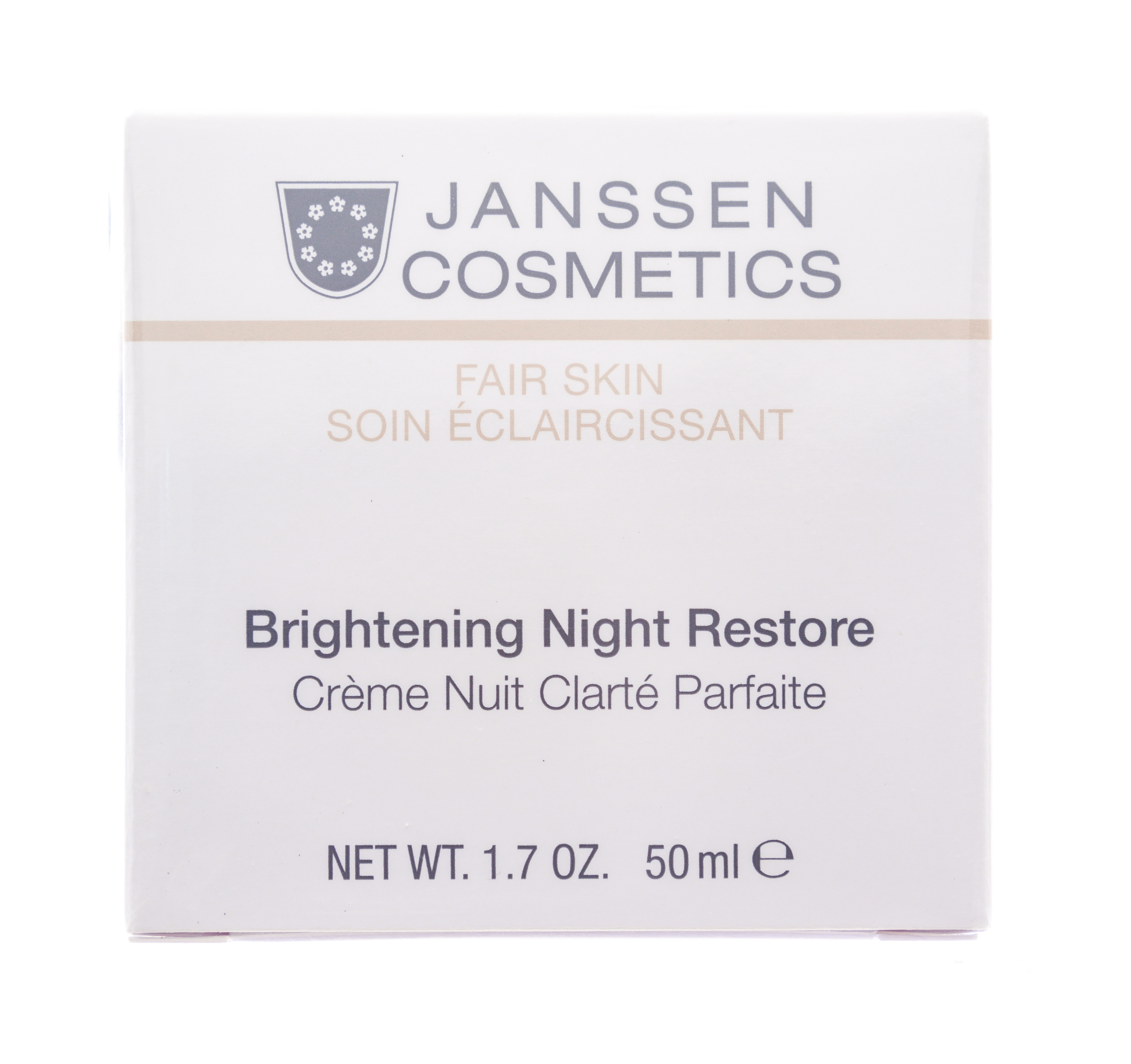 Янсен Косметикс Осветляющий ночной крем 50 мл (Janssen Cosmetics, Fair Skin) фото 0