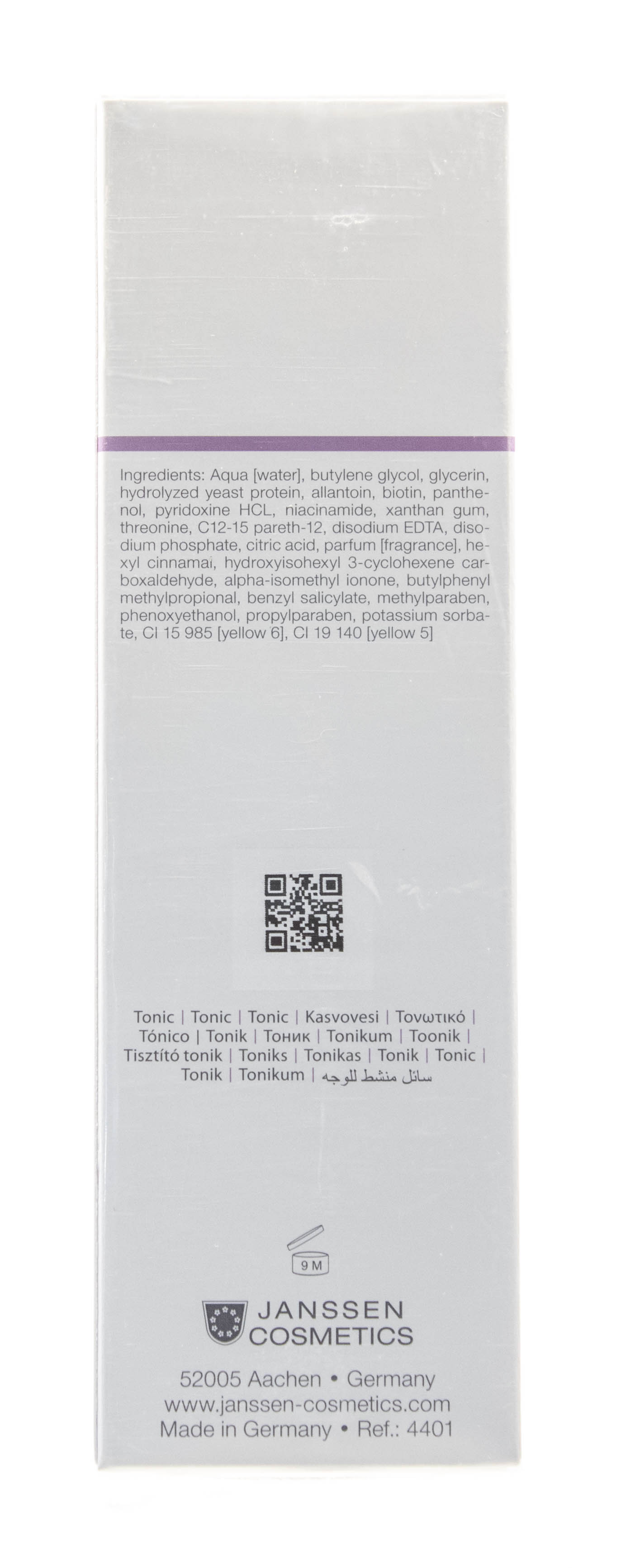 Янсен Косметикс Тоник для жирной кожи и кожи с акне Purifying Tonic Lotion, 200 мл (Janssen Cosmetics, Oily skin) Янсен Косметикс Тоник для жирной кожи и кожи с акне Purifying Tonic Lotion, 200 мл (Janssen Cosmetics, Oily skin) фото 2