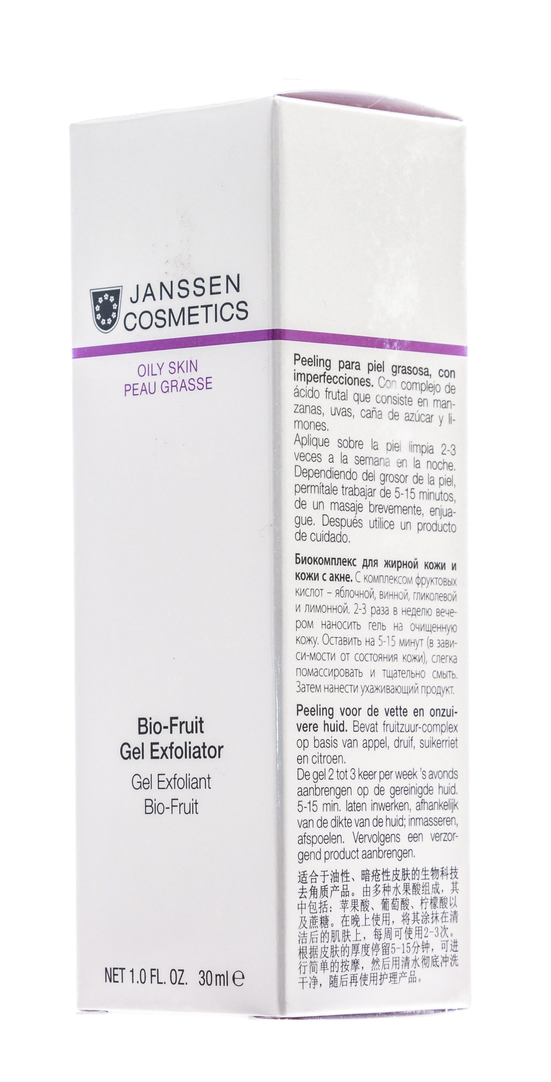 Янсен Косметикс Биокомплекс с фруктовыми кислотами 20% Bio-Fruit Gel Exfoliator 20%, 30 мл (Janssen Cosmetics, Oily skin) Янсен Косметикс Биокомплекс с фруктовыми кислотами 20% Bio-Fruit Gel Exfoliator 20%, 30 мл (Janssen Cosmetics, Oily skin) фото 2