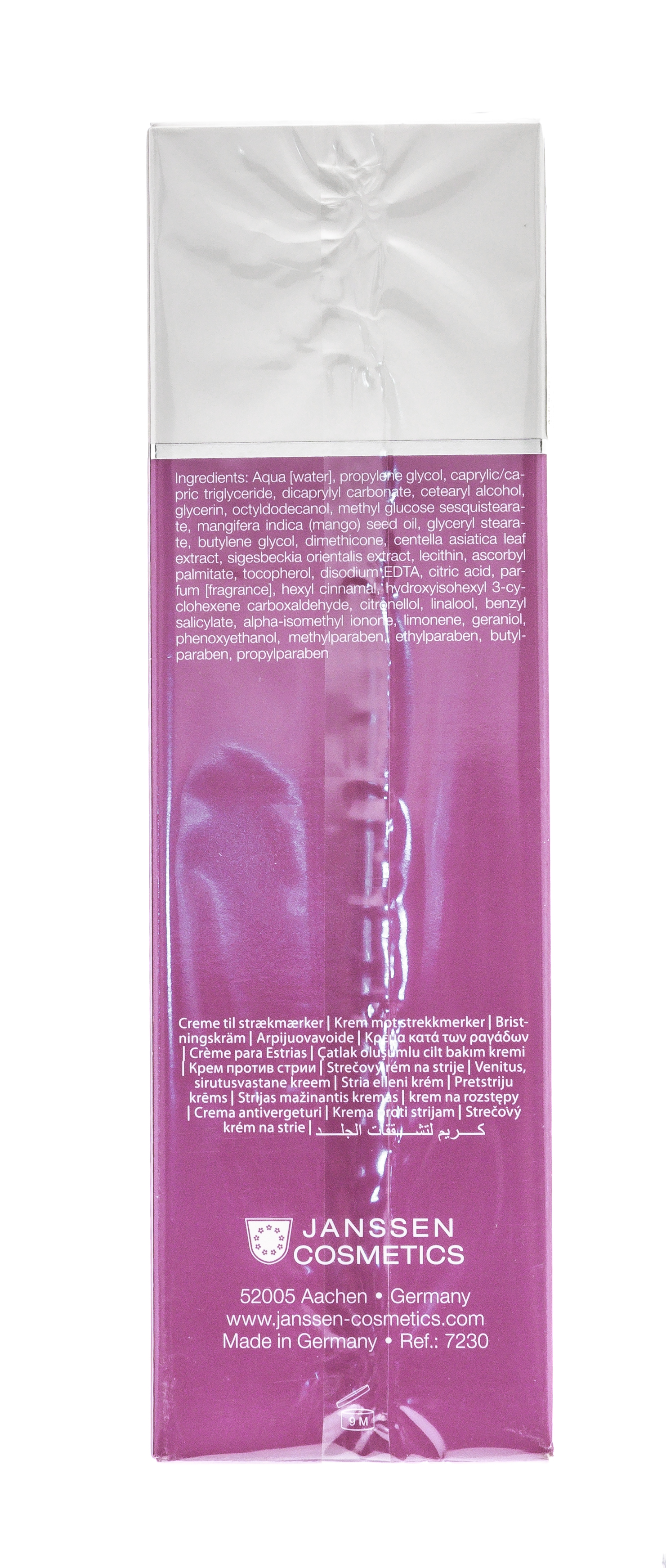 Янсен Косметикс Крем против растяжек Stretch Mark Cream, 200 мл (Janssen Cosmetics, Body) Янсен Косметикс Крем против растяжек Stretch Mark Cream, 200 мл (Janssen Cosmetics, Body) фото 2