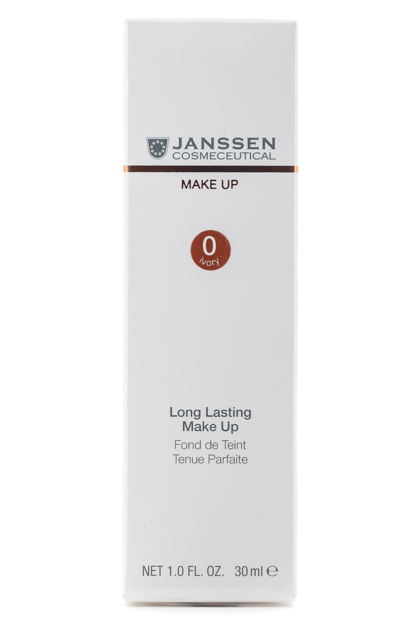 Янсен Косметикс Стойкий тональный крем Spf 12, тон слоновая кость 30 мл (Janssen Cosmetics, Make up) фото 1