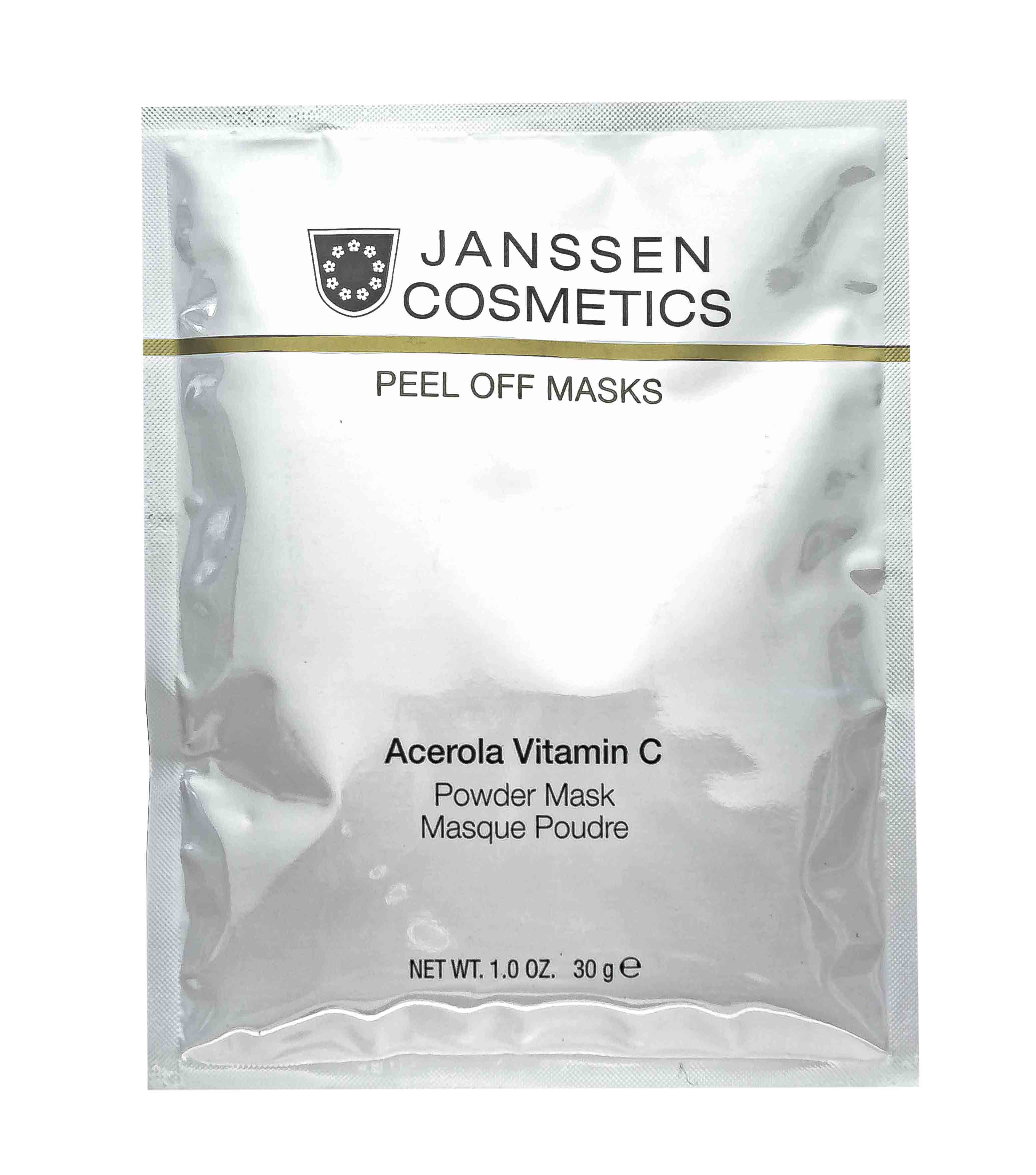 Янсен Косметикс Розовая моделирующая маска с ацеролой и витамином C 30 г (Janssen Cosmetics, Peel off masks) фото 1