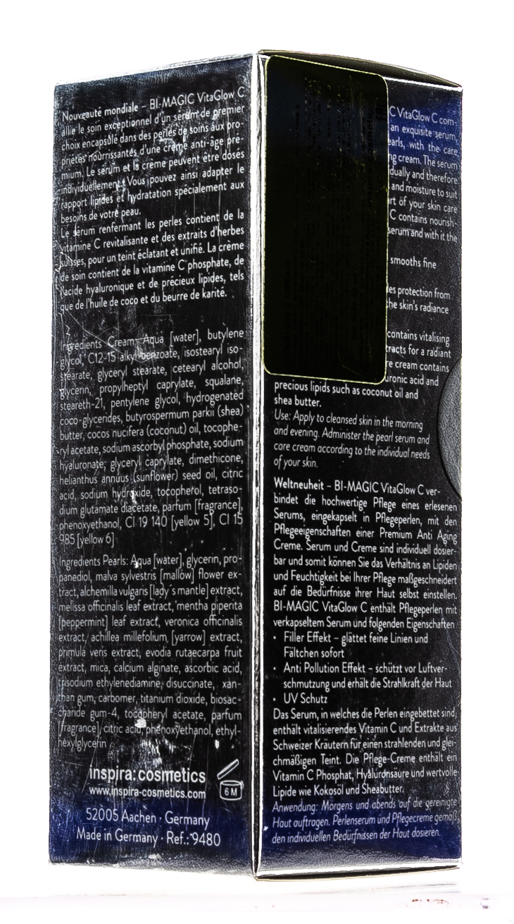 Инспира Косметикс Дуэт для идеально ровного тона и сияния кожи Bi-Magic VitaGlow, 2 х 20 мл (Inspira Cosmetics, Skin Accents) фото 2