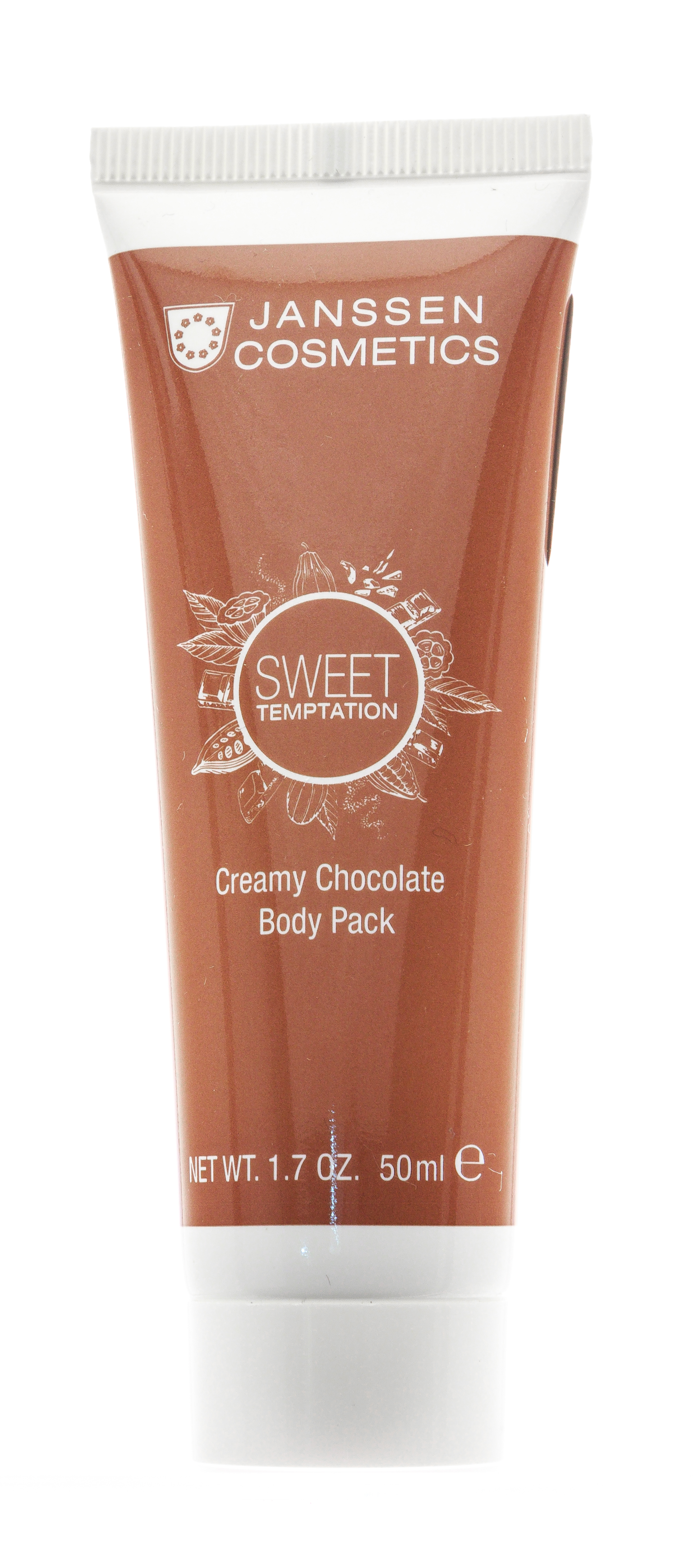Янсен Косметикс Корректирующее шоколадное кремовое обертывание Creamy Chocolate Body Pack, 50 мл (Janssen Cosmetics, Sweet Temptation) фото 0