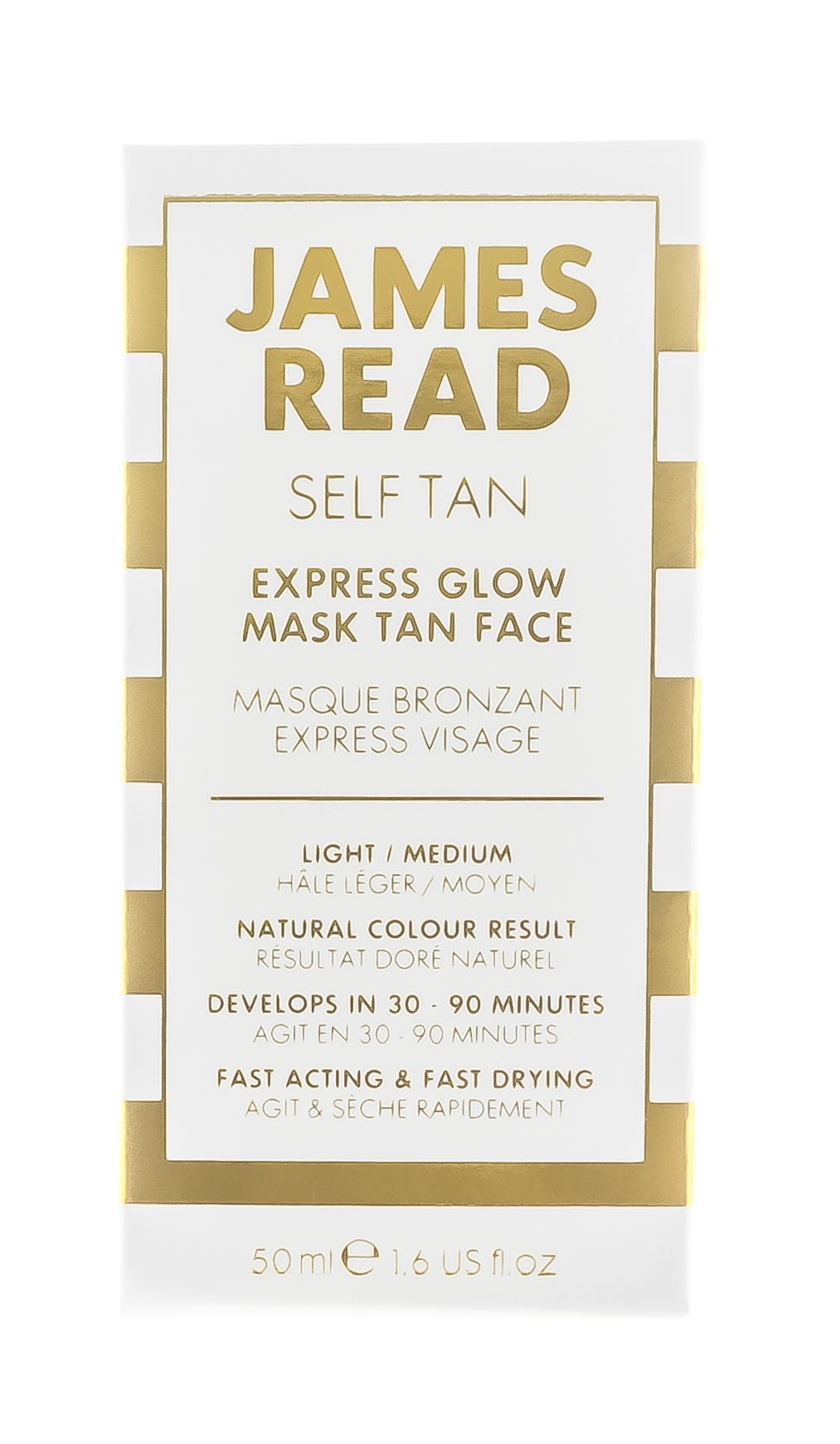 Джейм Рид Экспресс-маска для лица автозагар Express Glow Mask Tan Face, 50 мл (James Read, Self Tan) фото 1