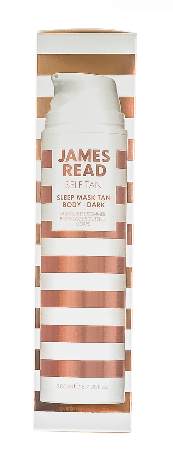 Джейм Рид Ночная маска для тела уход и загар темная Sleep Mask Tan Go Darker Body, 200 мл (James Read, Self Tan Dark) фото 3