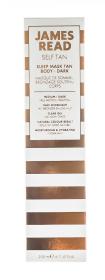 James Read Ночная маска для тела уход и загар темная Sleep Mask Tan Go Darker Body, 200 мл. фото