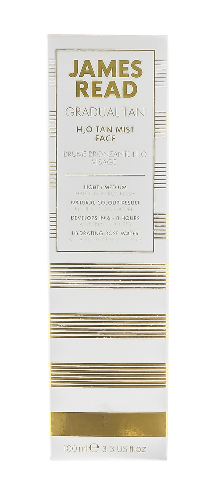 James Read Спрей для лица освежающее сияние H2O Tan Mist Face, 100 мл. фото