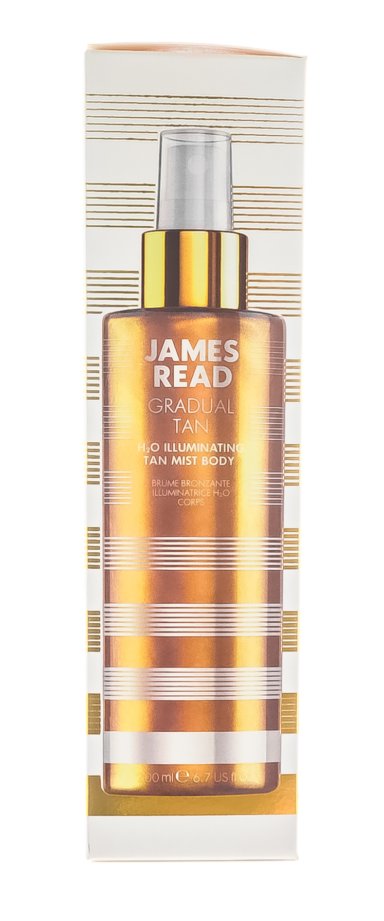 Джейм Рид Спрей для тела H2O Illuminating Body Mist,  200 мл (James Read, Gradual Tan) фото 3