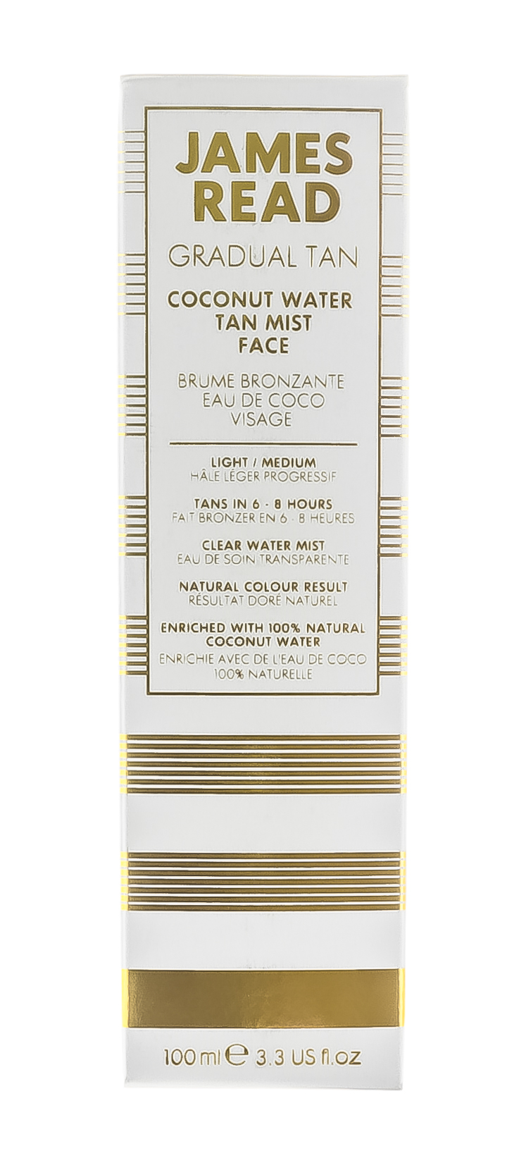 James Read Кокосовый спрей - освежающее сияние Coconut Water Tan Mist Face, 100 мл. фото