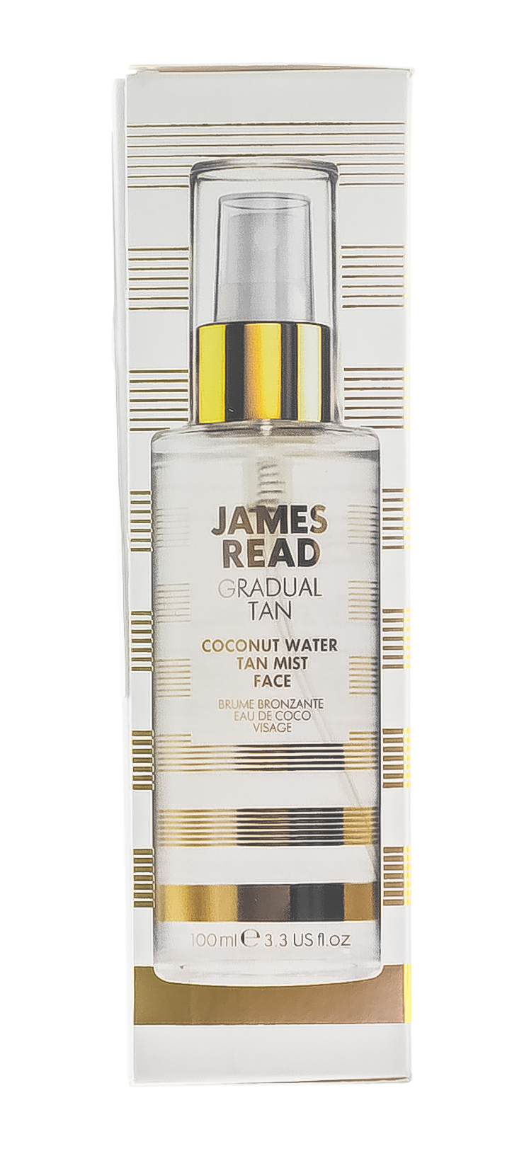 Джейм Рид Кокосовый спрей - освежающее сияние Coconut Water Tan Mist Face, 100 мл (James Read, Gradual Tan) фото 3