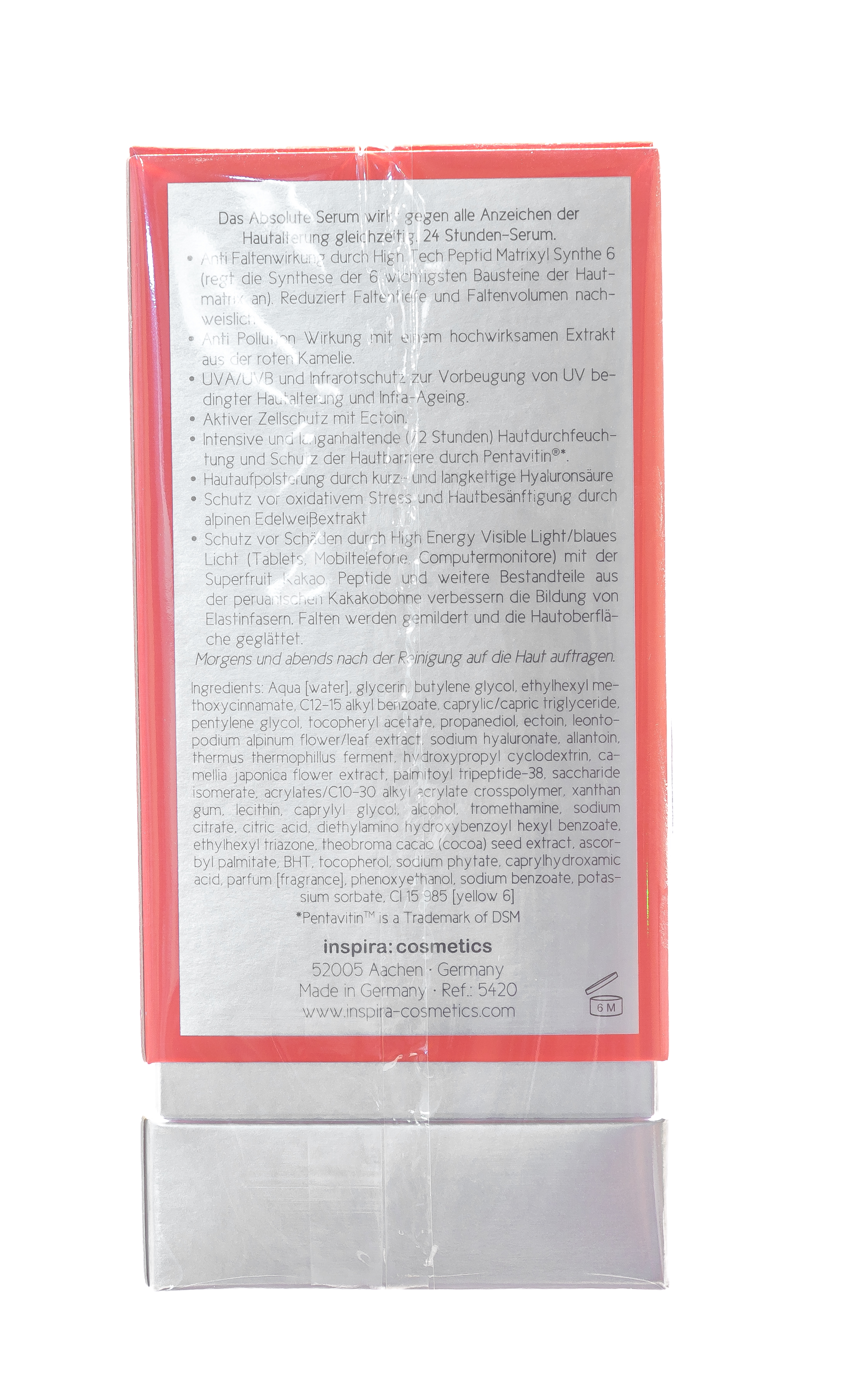 Инспира Косметикс Глобально омолаживающая сыворотка Absolute Serum 360°, 30 мл (Inspira Cosmetics, Inspira Absolue) фото 4