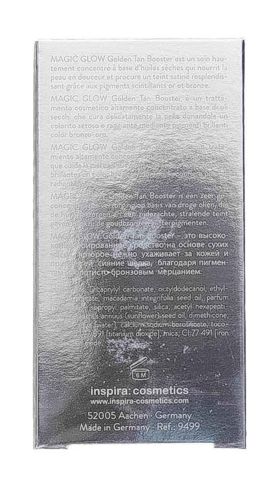 Инспира Косметикс Активатор загара Magic Glow Tan Booster, 30 мл (Inspira Cosmetics, Skin Accents) фото 4