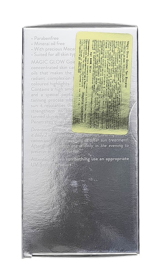 Инспира Косметикс Активатор загара Magic Glow Tan Booster, 30 мл (Inspira Cosmetics, Skin Accents) фото 5