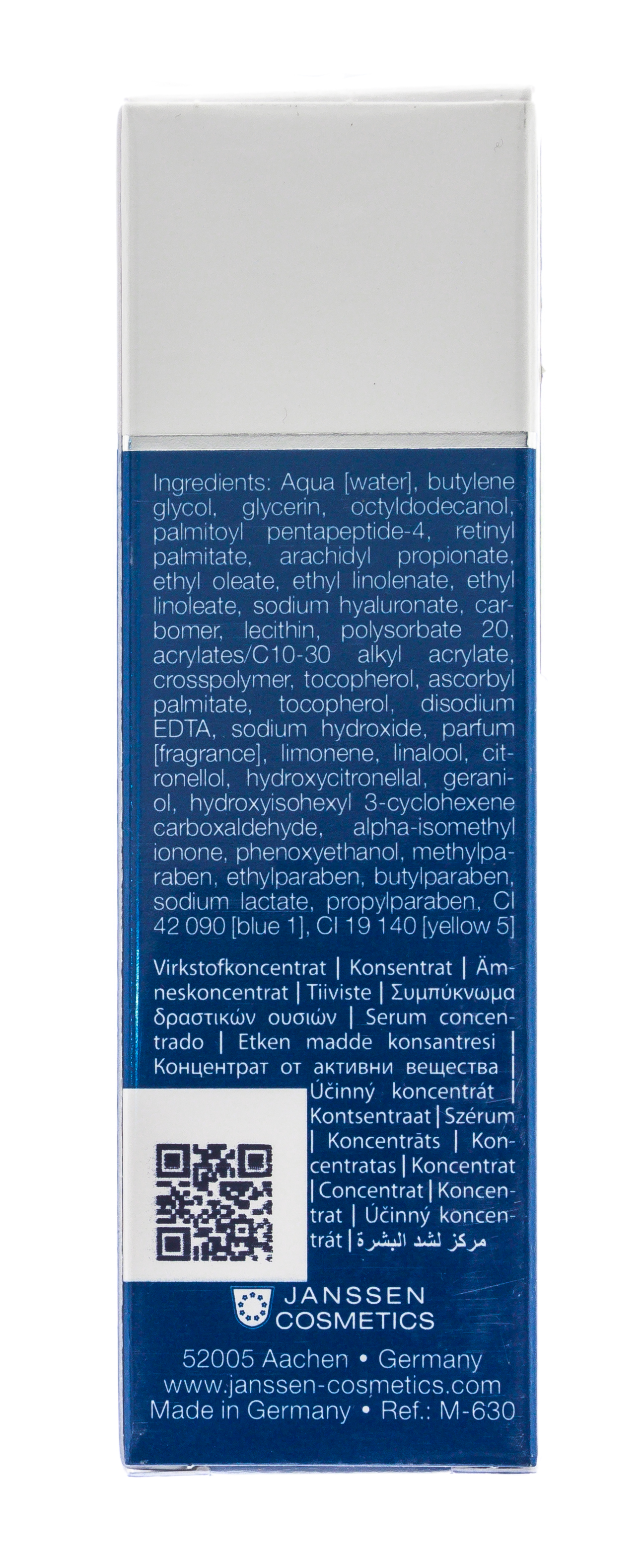 Янсен Косметикс Ревитализирующая сыворотка для лица и зоны вокруг глаз 30 мл (Janssen Cosmetics, Man) фото 6