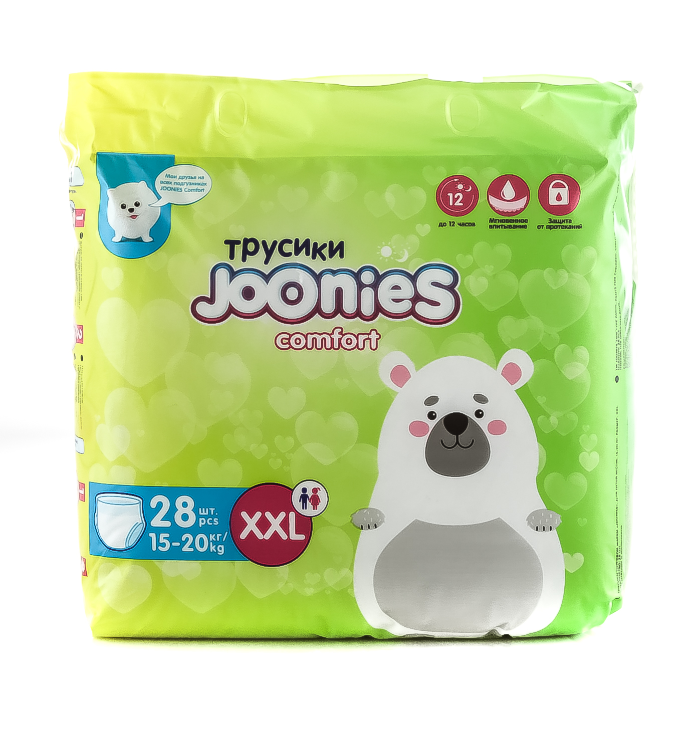 Джунис Подгузники-трусики размер XXL (15-20 кг), 28 шт (Joonies, Comfort) фото 2