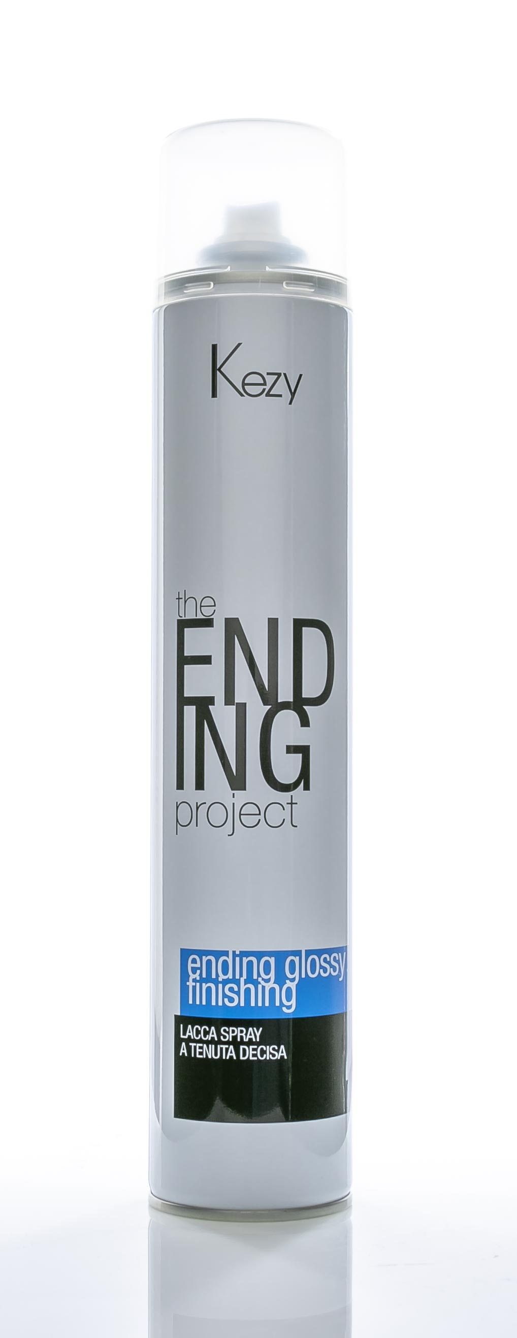 Кези Спрей-лак надежной фиксации Ending Glossy Finishing The Ending Project, 500 мл (Kezy, Стайлинг) фото 1