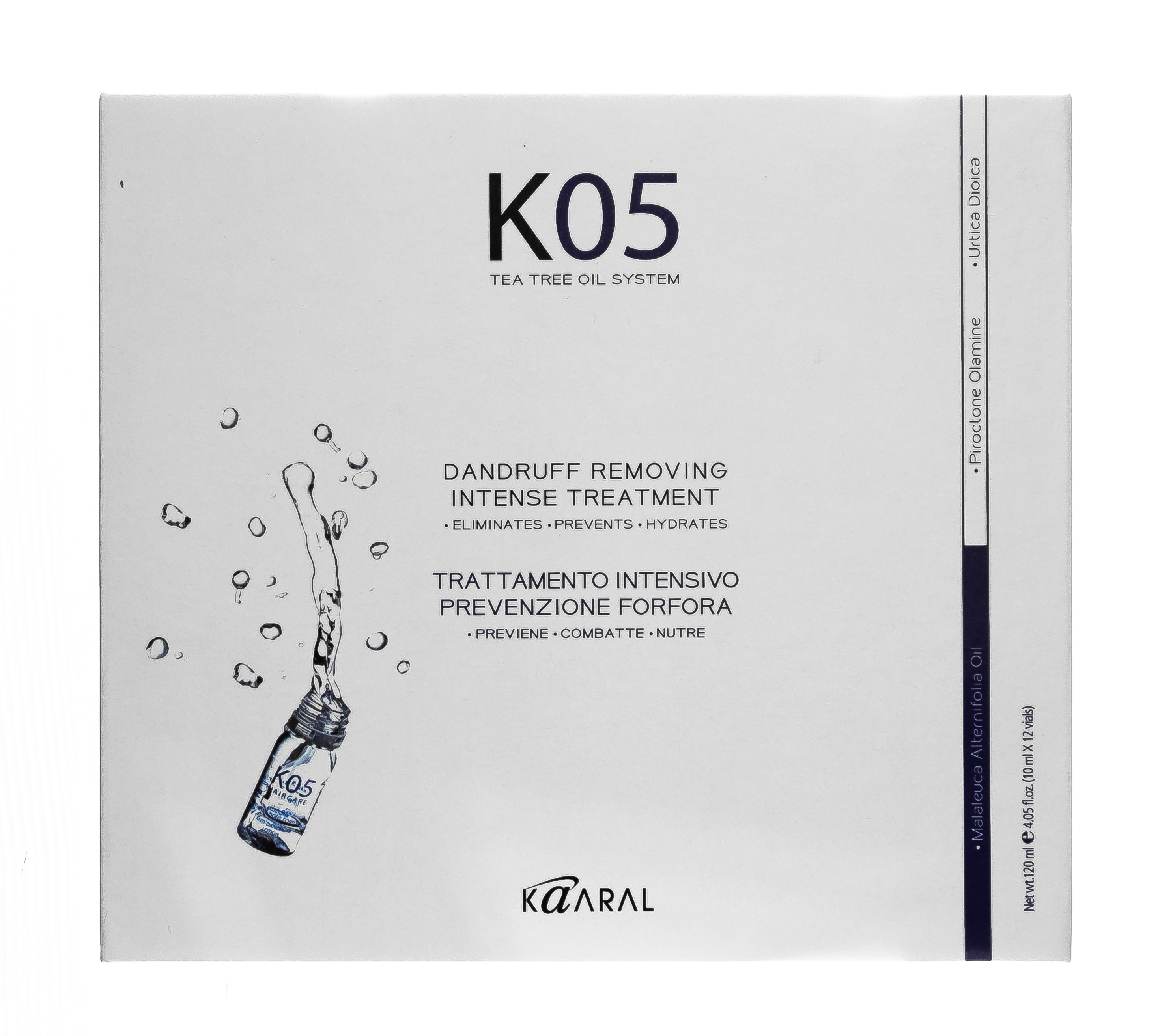 Каарал Лосьон против перхоти Dandruff Removing Intense Treatment, 120 мл (Kaaral, K05) фото 2