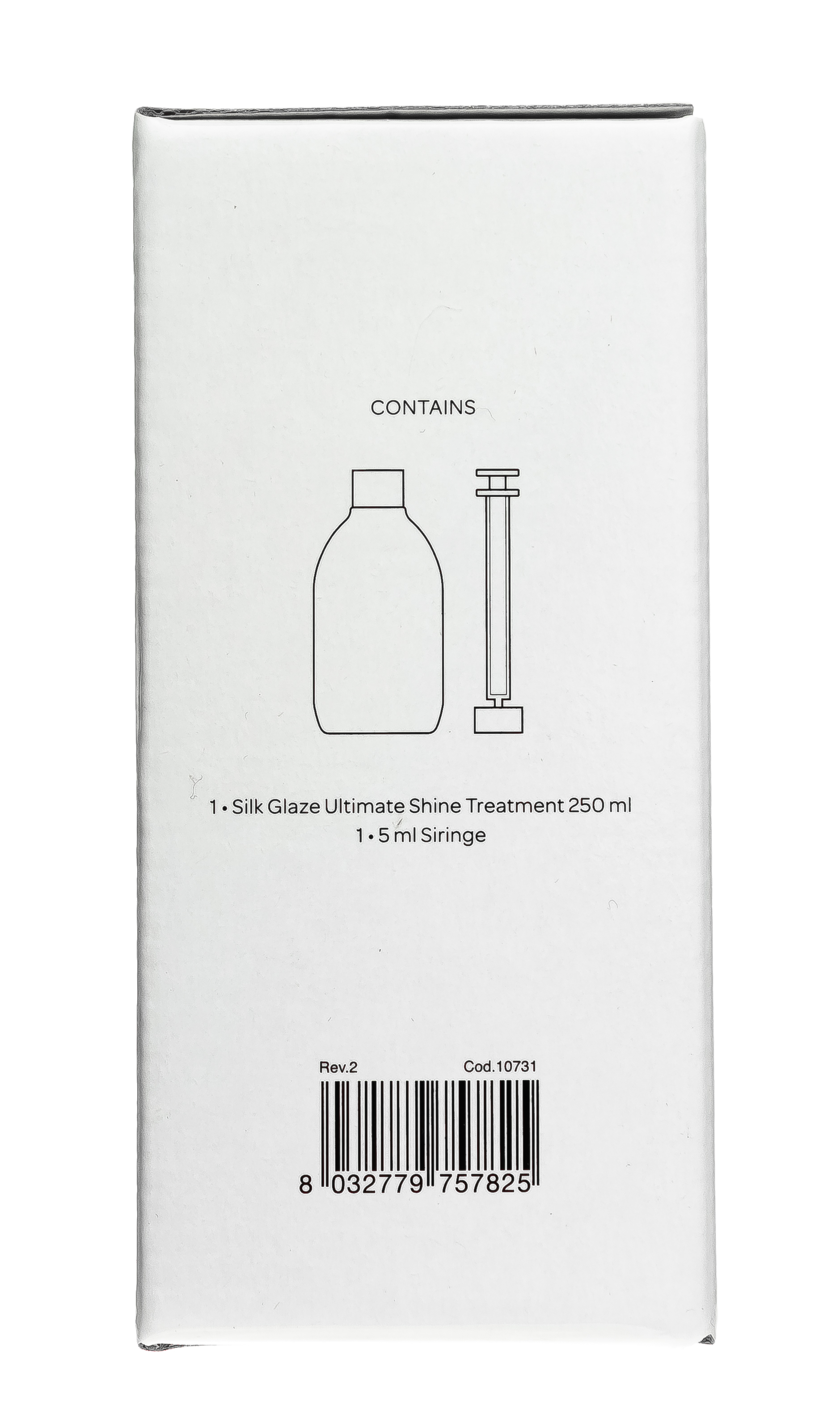 Каарал Интенсивная шелковая реконструкция Glaze Ultimate Shine Treatment, 250 мл (Kaaral, Baco) фото 5