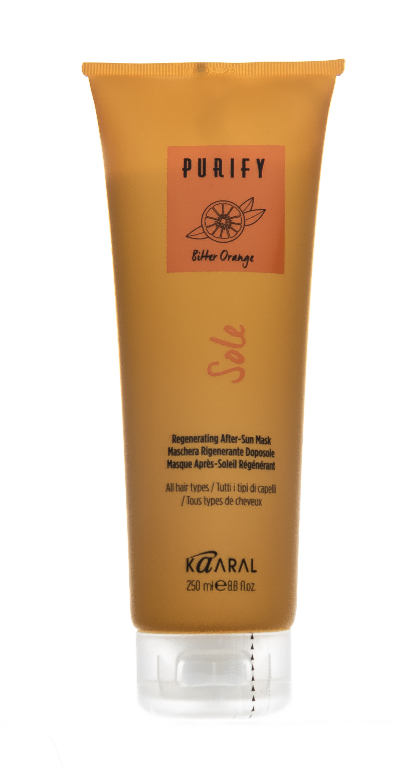 Каарал Маска после солнца для всех типов волос Regenerating After-Sun Mask 250 мл (Kaaral, Purify) фото 1