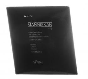 Kaaral Краска для волос и бороды 45 среднийсветло-коричневый, 3 х 50 мл  Активатор, 150 мл. фото