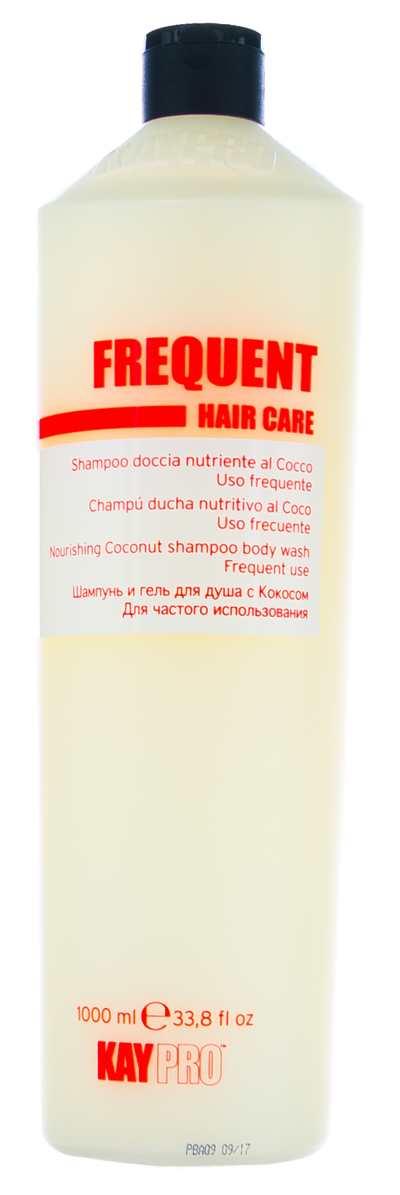 Кайпро Шампунь и гель для душа с кокосом 1000 мл (Kaypro, Frequent Hair Care) фото 1