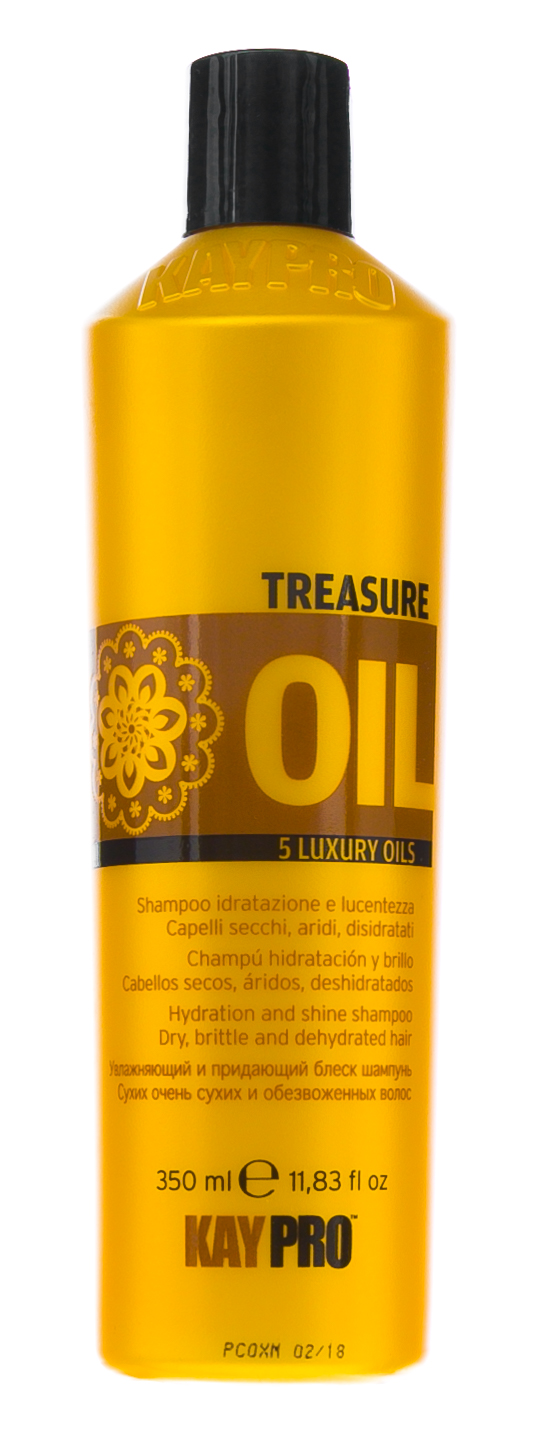 Кайпро Увлажняющий шампунь 350 мл (Kaypro, Treasure Oil) фото 1