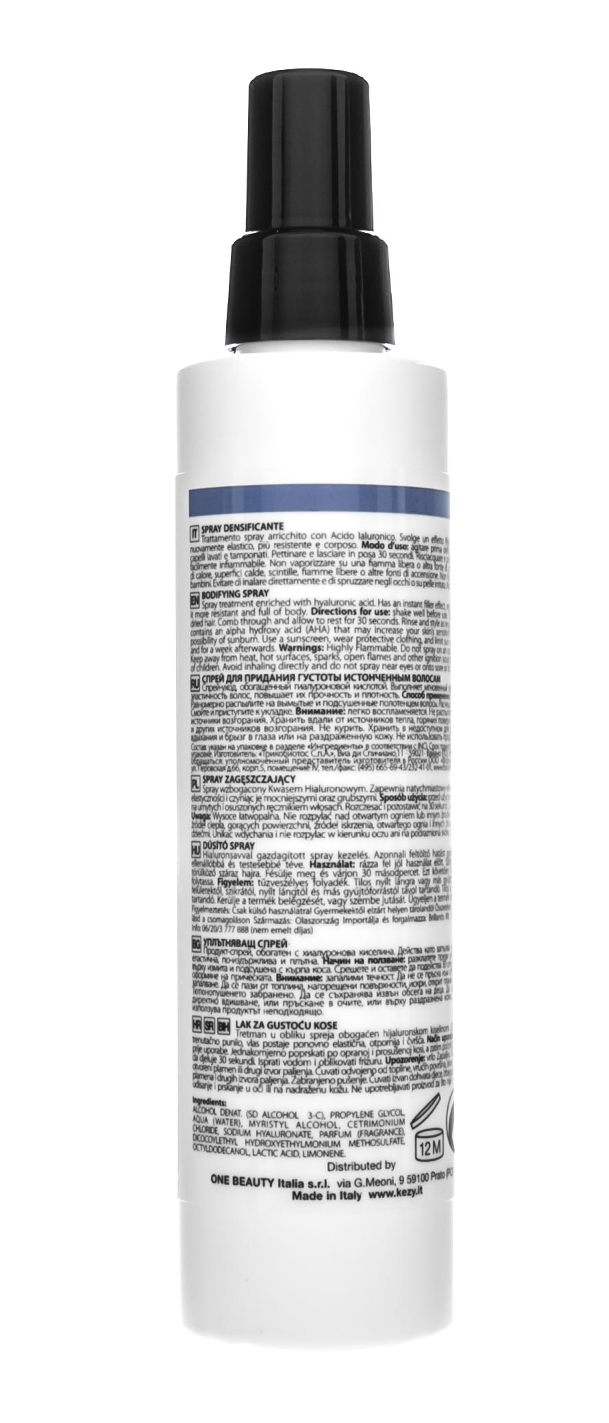 Кези Спрей для придания густоты истонченным волосам c гиалуроновой кислотой Anti-Age Bodifying Spray, 200 мл (Kezy, Mytherapy) фото 2