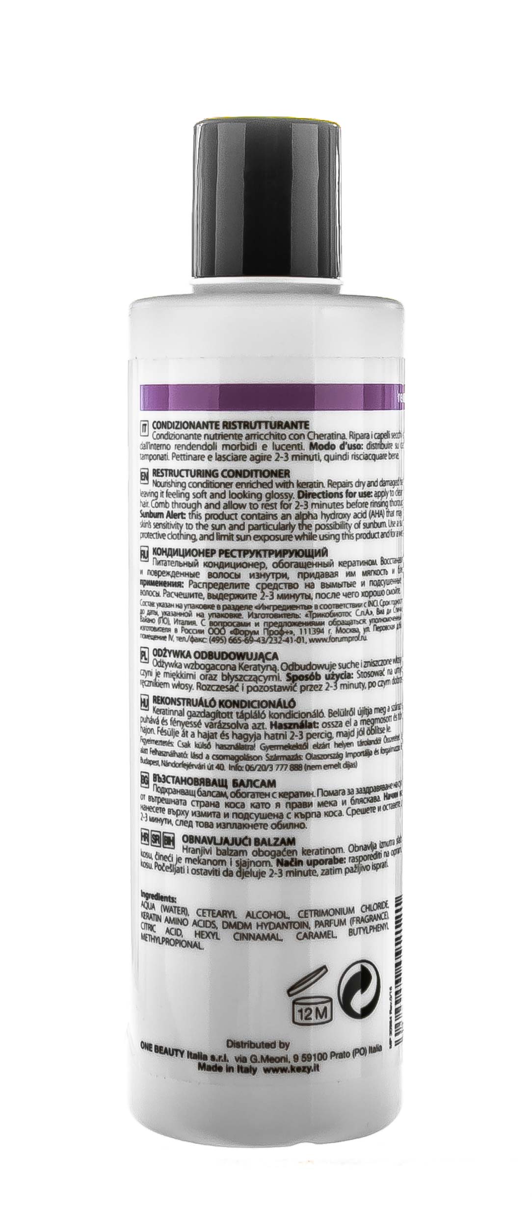 Кези Кондиционер реструктурирующий c кератином Restructuring Remedy Keratin, 250 мл (Kezy, Mytherapy) фото 2