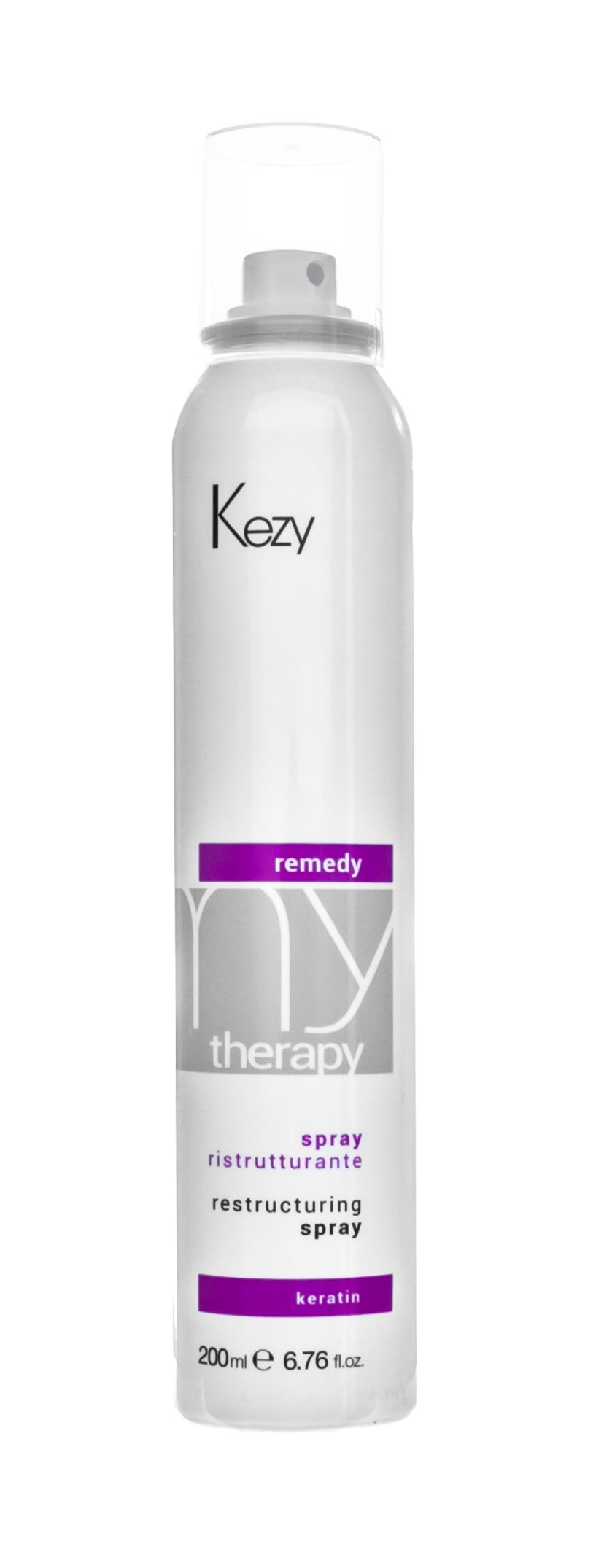 Кези Спрей реструктурирующий и разглаживающий с кератином Restructuring Spray Remedy Keratin, 200 мл (Kezy, Mytherapy) Кези Спрей реструктурирующий и разглаживающий с кератином Restructuring Spray Remedy Keratin, 200 мл (Kezy, Mytherapy) фото 1
