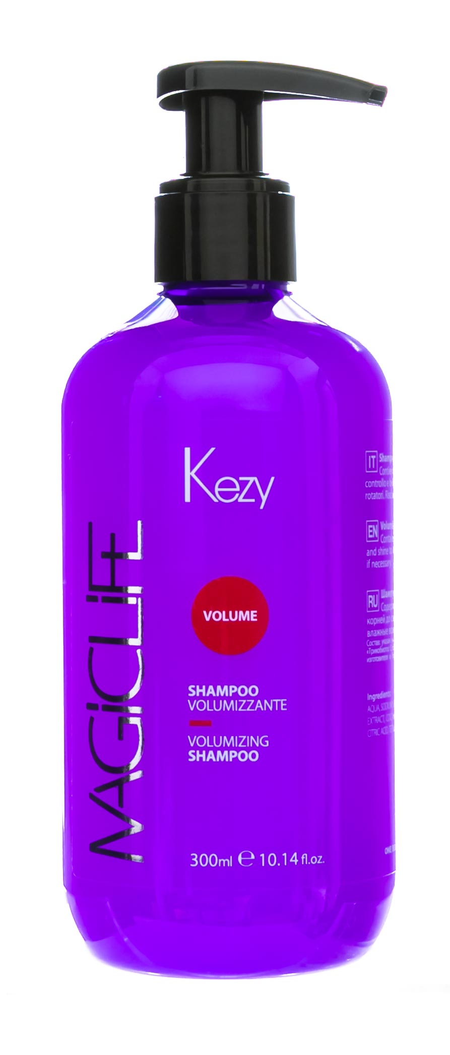 Кези Шампунь объём для всех типов волос Volumizing shampoo, 300 мл (Kezy, Magic Life) фото 1