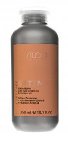 Kapous Professional Сатин-Бальзам с протеинами шелка и маслом хлопка, 350 мл. фото