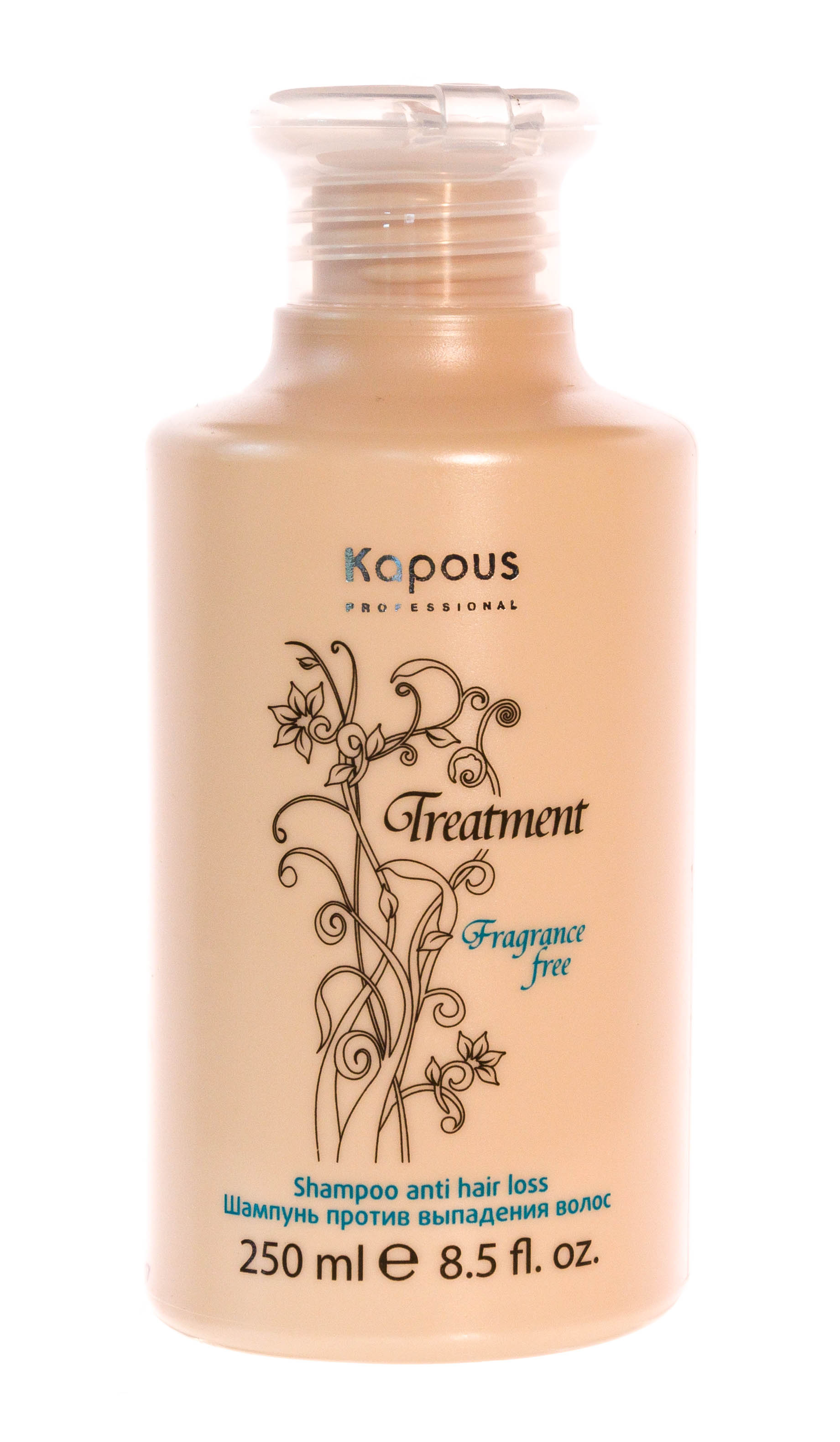 Капус Профессионал Шампунь против выпадения волос, 250 мл (Kapous Professional, Fragrance free) фото 0