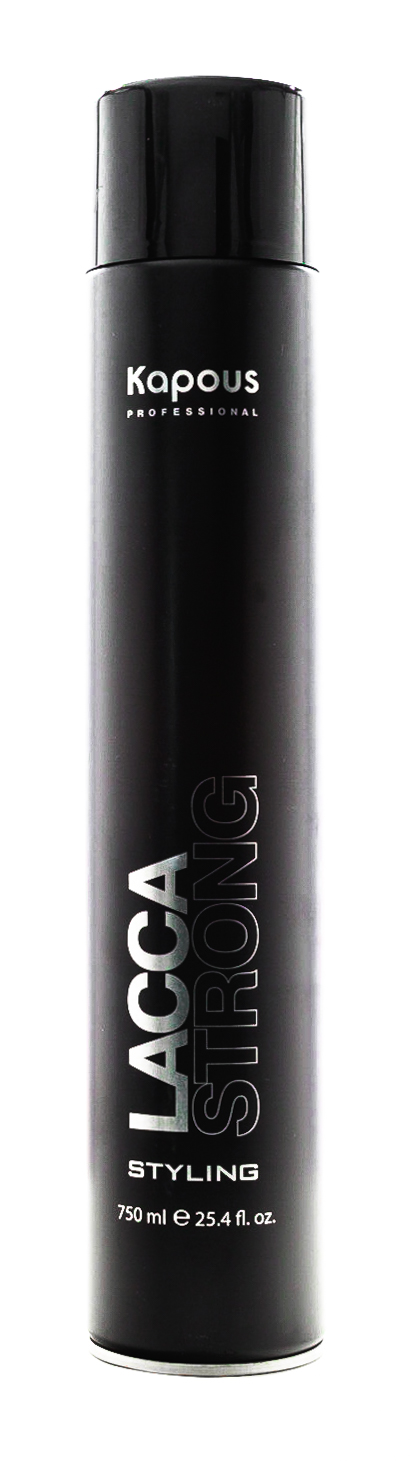 Капус Профессионал Лак аэрозольный для волос сильной фиксации Lacca Strong, 750 мл (Kapous Professional, Kapous Professional) фото 1
