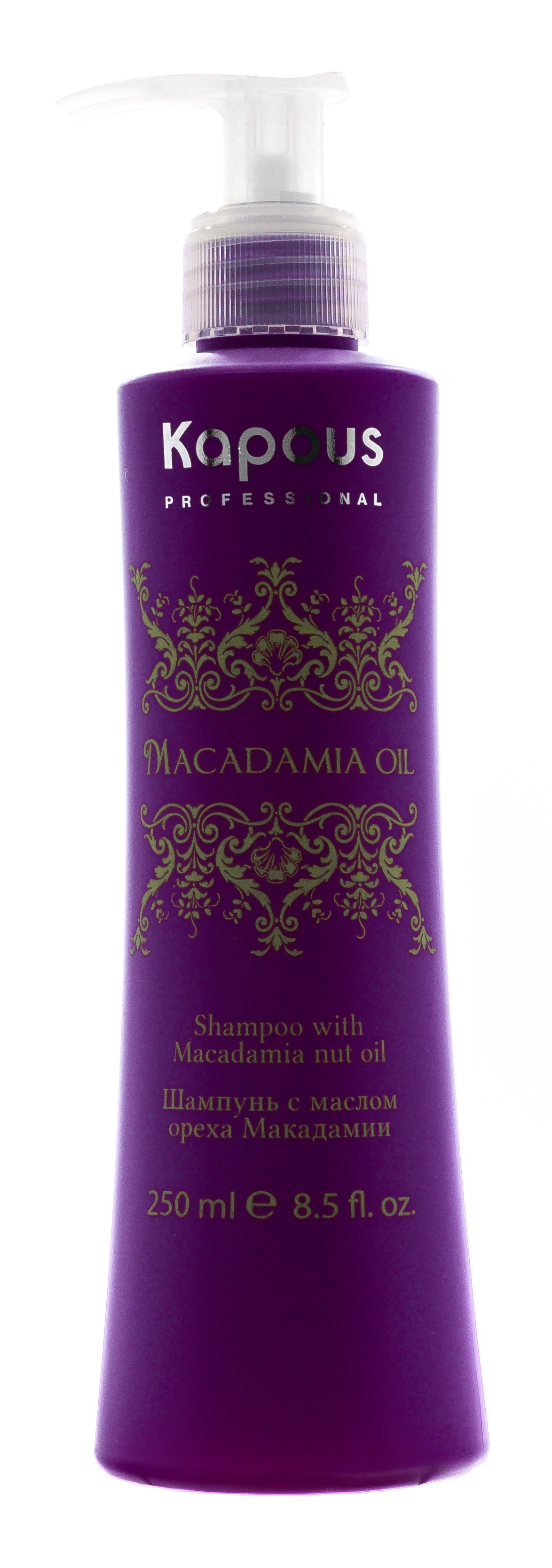 Капус Профессионал Шампунь с маслом ореха макадамии, 250 мл (Kapous Professional, Kapous Professional) фото 1