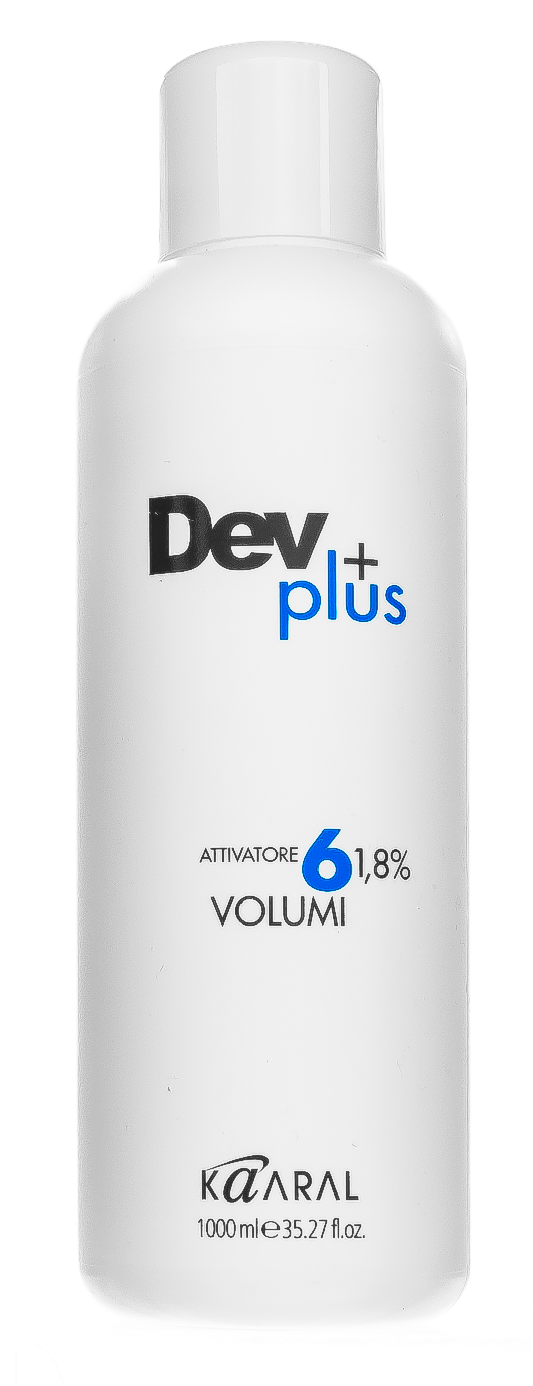 Каарал Осветляющая эмульсия Dev Plus 1,8% 6 volume, 1000 мл (Kaaral, Dev Plus) фото 1