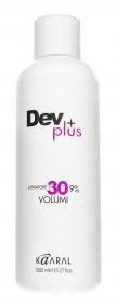 Kaaral Осветляющая эмульсия Dev Plus 9 30 volume, 1000 мл. фото