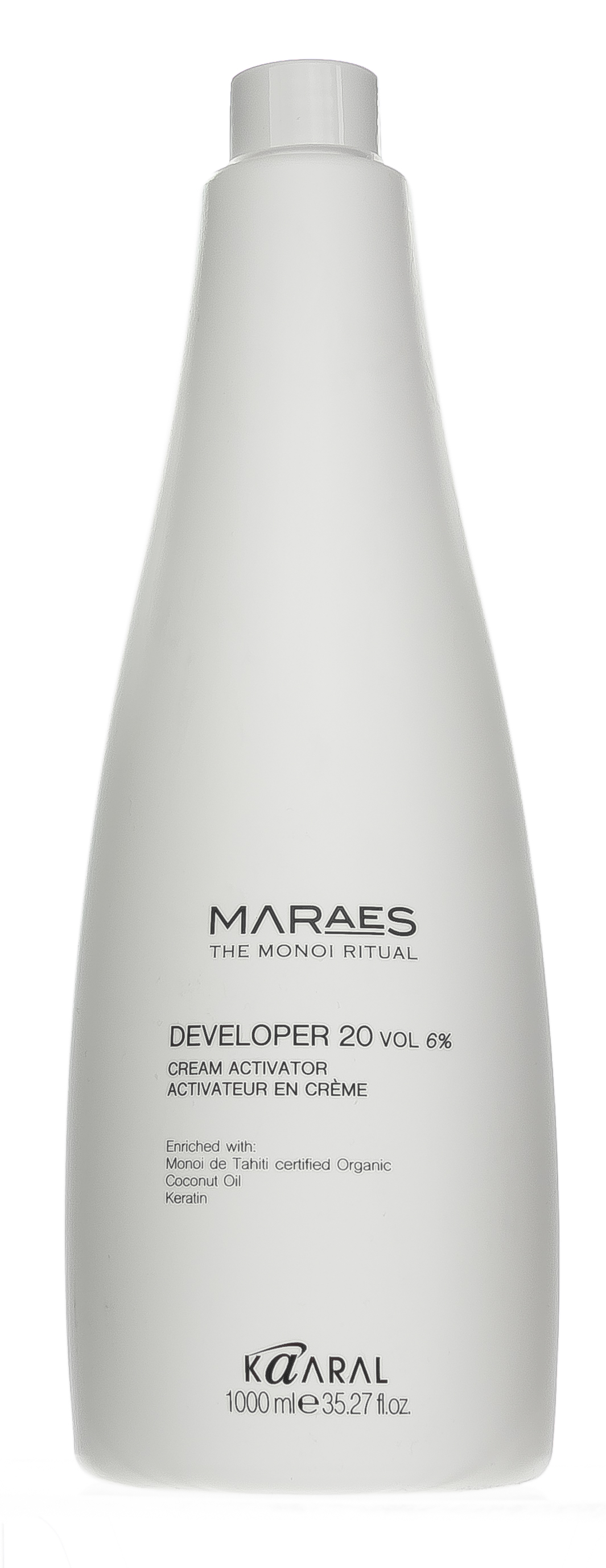 Каарал Окисляющая эмульсия 6% Developer 20 volume, 900 мл (Kaaral, Maraes) Каарал Окисляющая эмульсия 6% Developer 20 volume, 900 мл (Kaaral, Maraes) фото 1