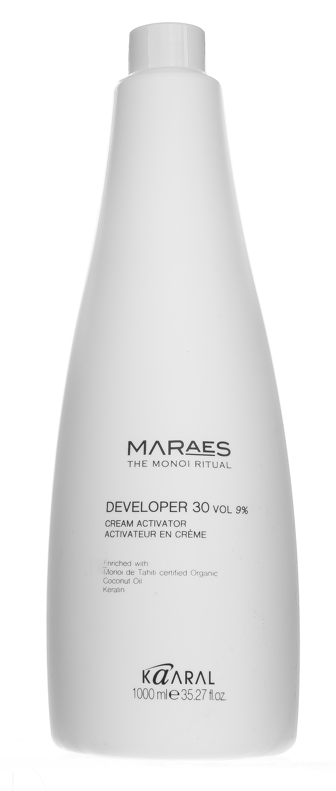 Каарал Окисляющая эмульсия 9% Developer 30 volume, 900 мл (Kaaral, Maraes) фото 1