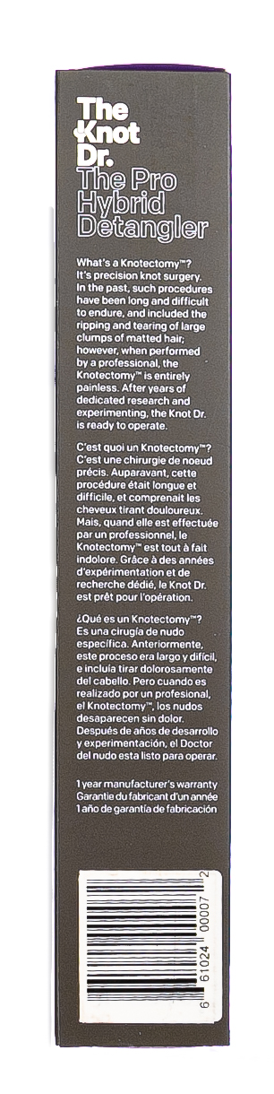 Зе Кнот Др. Расческа The Pro Brus Periwinkle, сиреневая 1 шт. (The Knot Dr., The Pro) фото 5