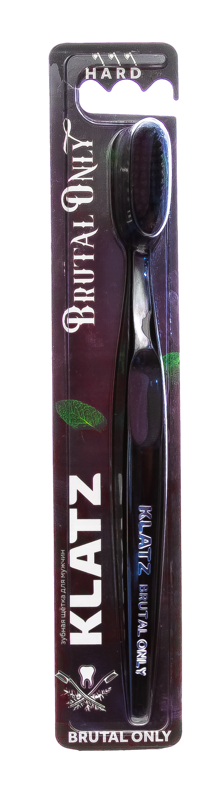Клатц Щетка зубная для взрослых жесткая, 1 шт (Klatz, Brutal only) фото 2
