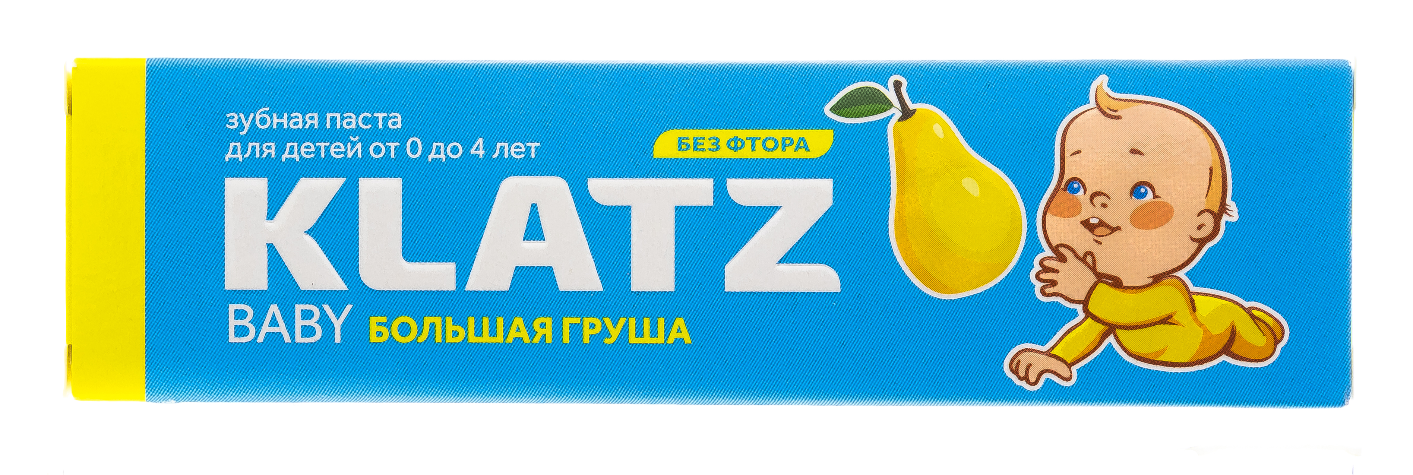 Клатц Зубная паста от 0 до 4 лет  Клатц Зубная паста от 0 до 4 лет
