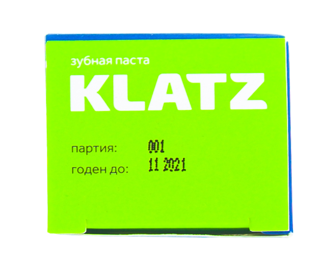 Клатц Зубная паста 