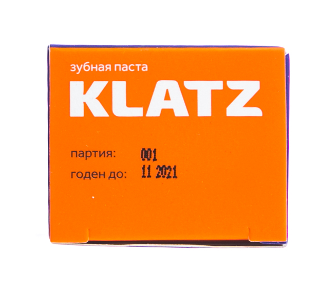 Клатц Зубная паста 