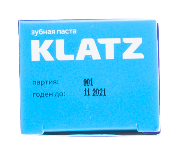 Клатц Зубная паста 
