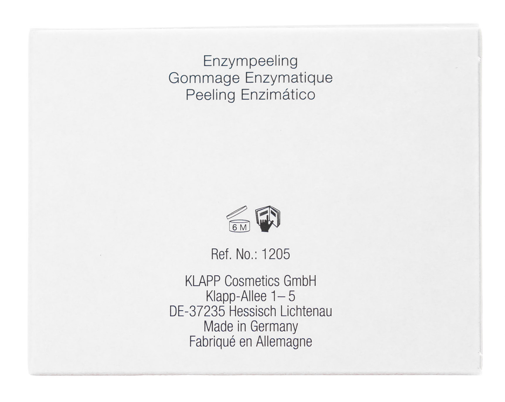 Клапп Энзимный пилинг Enzyme peeling, 50 мл (Klapp, Clean & active) фото 5