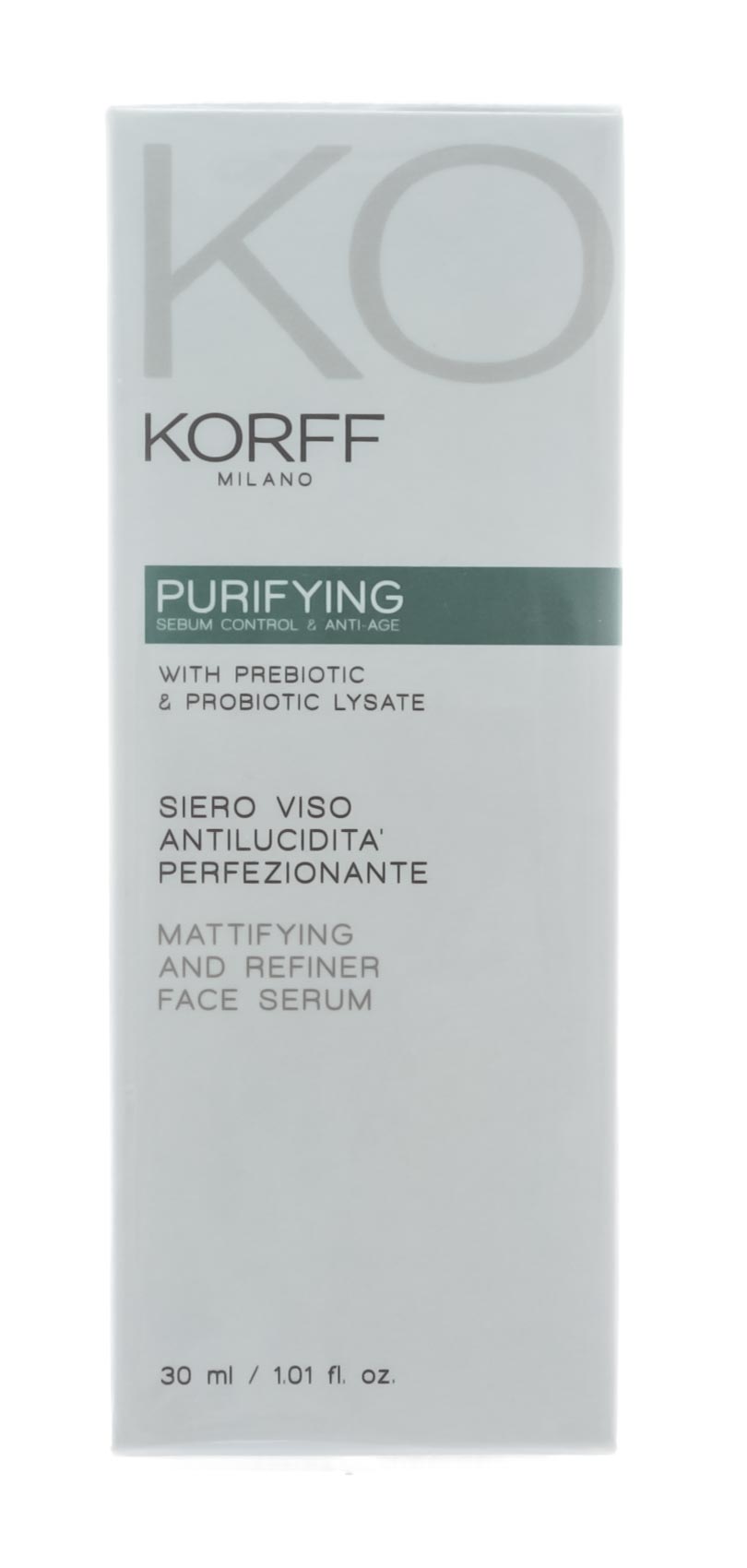 Корфф Матирующая сыворотка против старения кожи, 30 мл (Korff, Purifying) фото 1